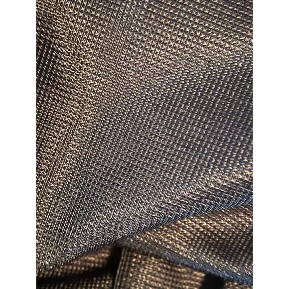 Bebe Vintage Black Sequined Bodice Mini Bubble Hem Dress Medium - Picture 9 of 10